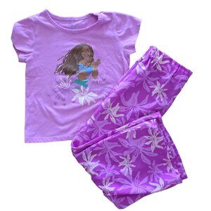 Disney's The Little Mermaid (Live Action) Pajamas Girls Size 5